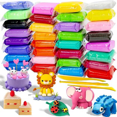 12/24/36pcs Color Clay Air-dried Clay Set DIY Crafts Ultra L