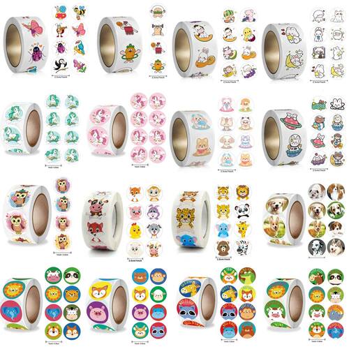 NEW Kids' motivational stickers Cute animal reward sticker F