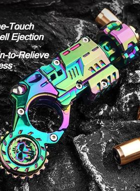 Shell-Ejecting Alloy Toy Pistol Set Stress Relief Fidget Sen