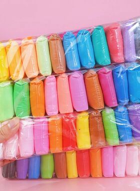 36 Color Super Light Clay Air Dry Polymer Modelling Clay wit