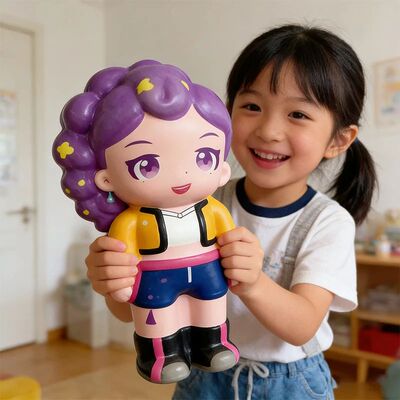 Hot KPop Anime Character Squishy Anti Stress Sensory Fidgets