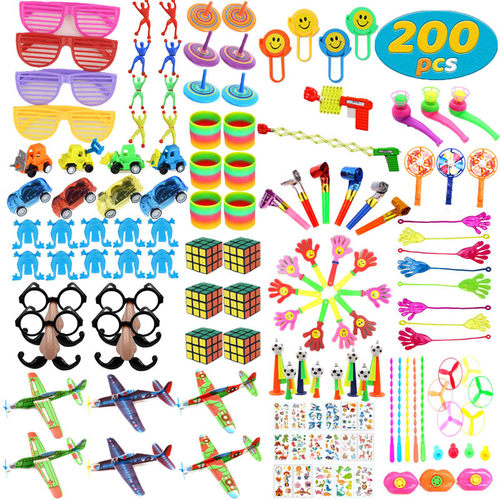 200 PCS Party Favors Toy Assortment for Kids Pinata Filler T
