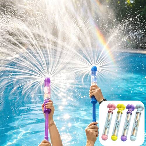 Firework Shaped Water Gun Toy Pull Type Super Soaker Squirt