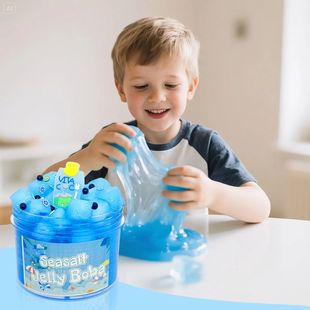Crunchy Capacity Slime Kit Crystal 240ml Premade Large