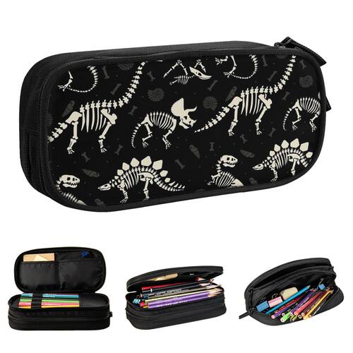 Dinosaur Fossils Pencil Cases New Halloween Pen Bag Girls Bo
