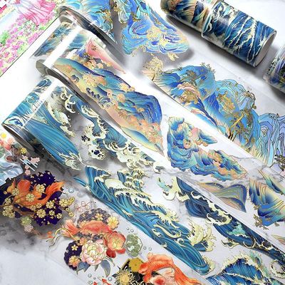 PET Washi Tapes Masking Antiquities Landscaping Decorative P