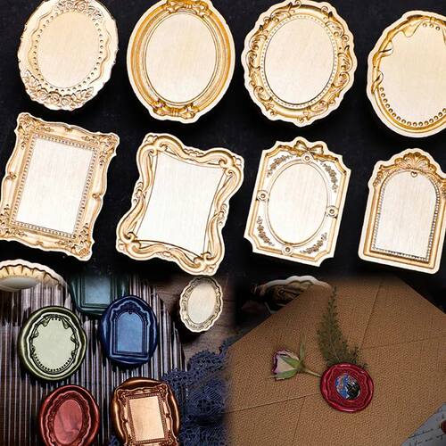 Photo Frame Series Sealing Wax Stamp Head Fire Paint Seal Wa