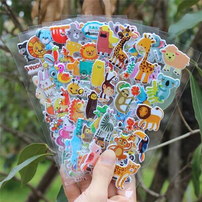 Cartoon Stickers for Kids Birthday, Party Favors for Boys an