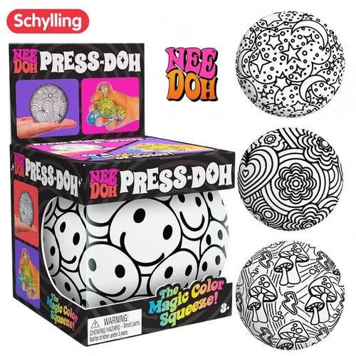 New NeeDoh Fuzz Ball Series Desktop decompress Ornament Stre
