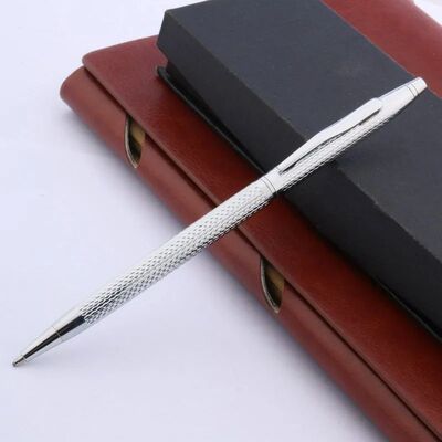 high quality Twist Wave pattern drawing ink METAL Ballpoint