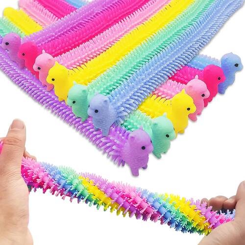 5-40Pcs Stretchy String Toys,Alpaca Fidget Sensory Toy,Squee
