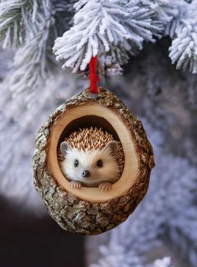 Christmas Acrylic Animal Ornaments 2025 Christmas Tree Penda