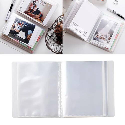 A6 Information Booklet Waterproof 4x6 Clear Photo Album With
