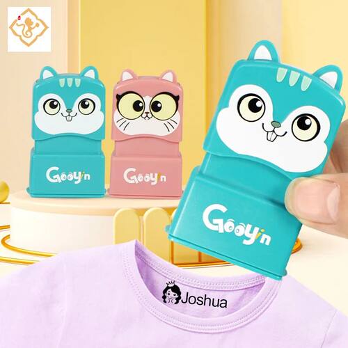 Customized Name Stamp Waterproof Toy Baby Student Clothes Ch