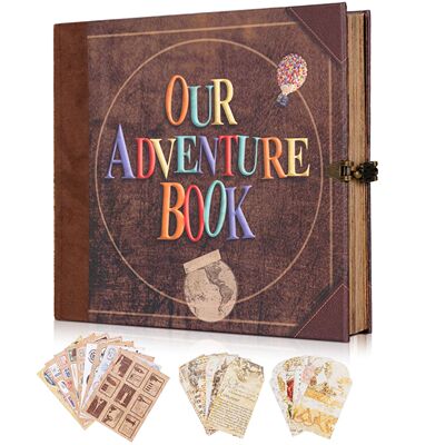 DIY Page Our Adventure Book DIY Handmade Photo Album Scrapbo