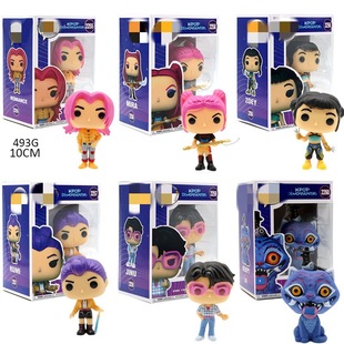 4 Inch Witch Hunting Group 6 Head Movable Tiger Star Doll Ha