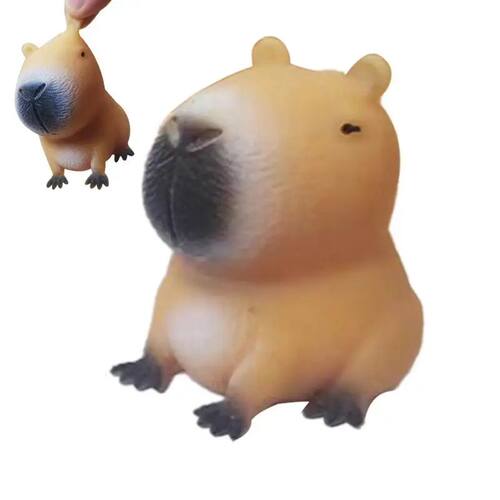 Cute Cartoon Capybara Squeeze Toy Stress Relief Funny Animal