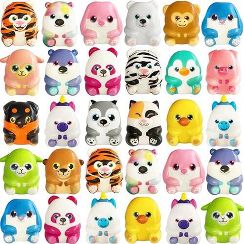 6/12PCS for Kids Adult Mini Kawaii Cute Stress Relief Squeez