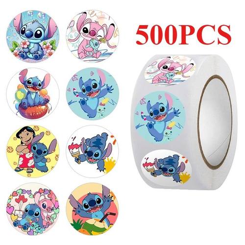 500PCS Cute  Cartoon Lilo Stitch Stickers DIY Diary Laptop P