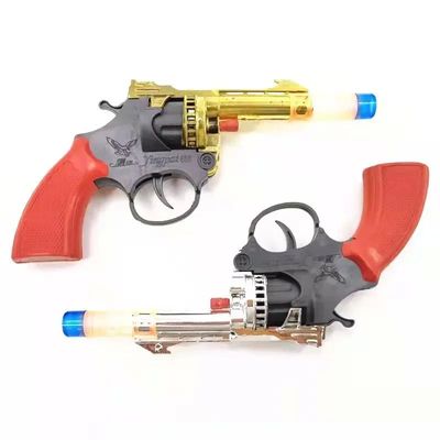 Revolver Toy Gun Mini Model Fake Pistol Childhood Toys for A