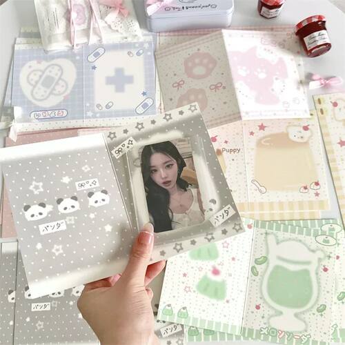 10 Pcs/Pack Style Kpop Photo Card Back Packaging Card Set Pa