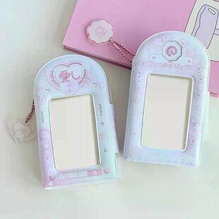 Three Inch Photo Album Pendant Card Storage Photocard Holder
