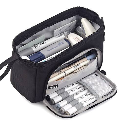 Large Capacity Pencil Case Cute Student Pencil Cases Big Pen