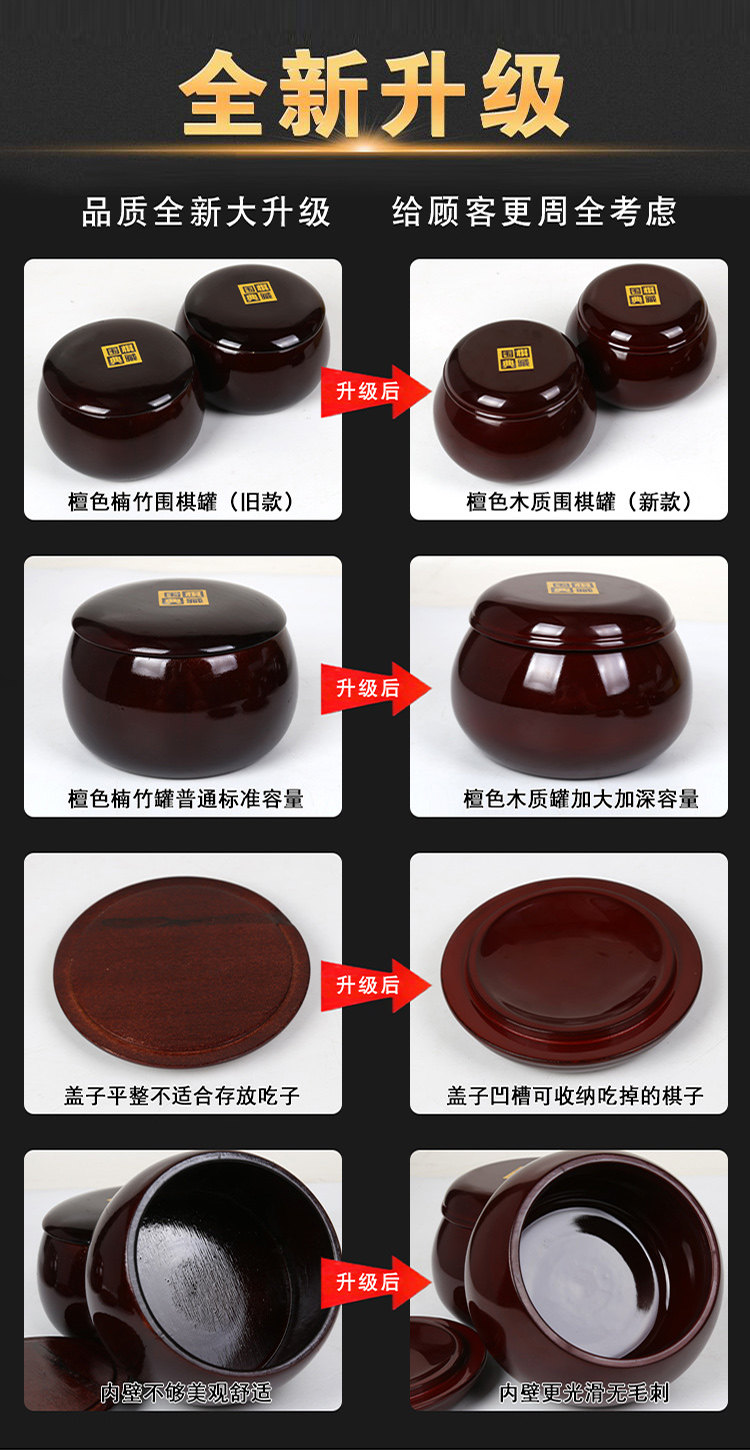 LANGYI 탄 색상 NANZHU 양면 바둑 체스 보드 체스 부두 이동 체스 세트 모조 옥 체스 조각 단단한 체스