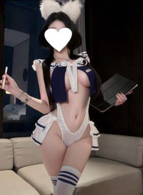 白蓝幻想*性感jk制服蓝白学院风水手服连体套装qqny纯欲内衣套装
