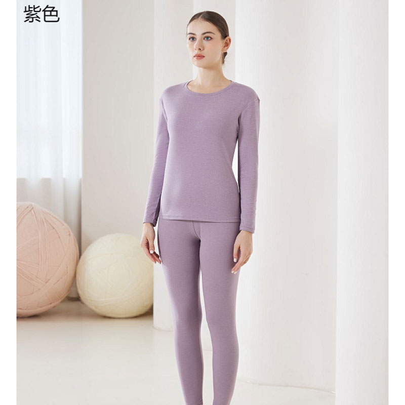 德绒发热舒适保暖内衣套装