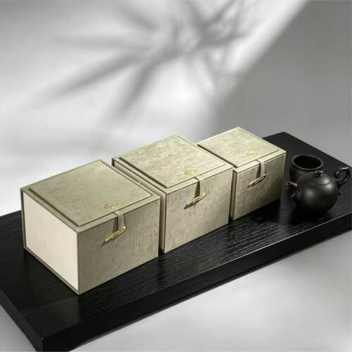 新款福字紫砂壶锦盒陶瓷建盏古文玩玉器小杯礼品盒玉石收藏包装盒