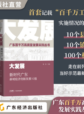 【广东百千万高质量发展实践丛书】大趋势+大探索+大发展 刘伟等著