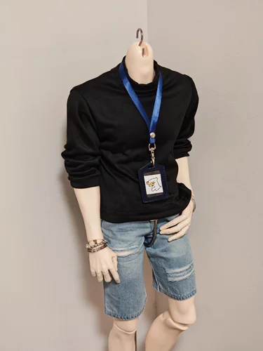 BJD75叔娃衣 休闲长袖T 现货 id75 yc77 dk75 dz75 叔体壮瘦通穿