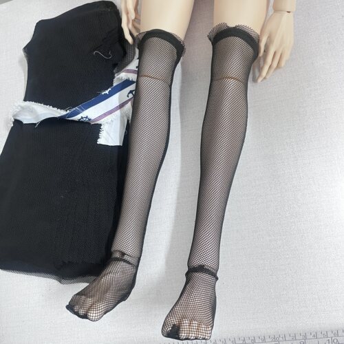BJD娃衣 性感网纱长袜 防滑过膝长袜 75叔77叔壮瘦通穿