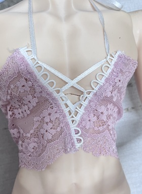 BJD75娃衣 蕾丝小背心id75 uf75 am77 dz75 dk75 yc77