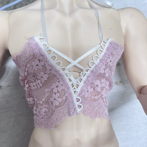BJD75娃衣 蕾丝小背心id75 uf75 am77 dz75 dk75 yc77