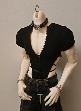 BJD75叔弹力连体娃衣 嬷嬷娃衣id75 yc77 am77 Dk75 壮瘦通穿