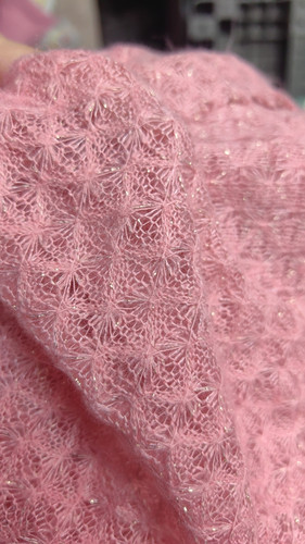 柔软针织马海毛面料羊毛混纺春秋针织面料轻薄手工DIY Fabrics