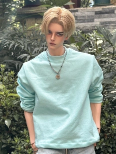 uf75 dk75 yc77壮瘦通穿 卫衣id75dz75 BJD娃衣马卡龙色休闲长袖