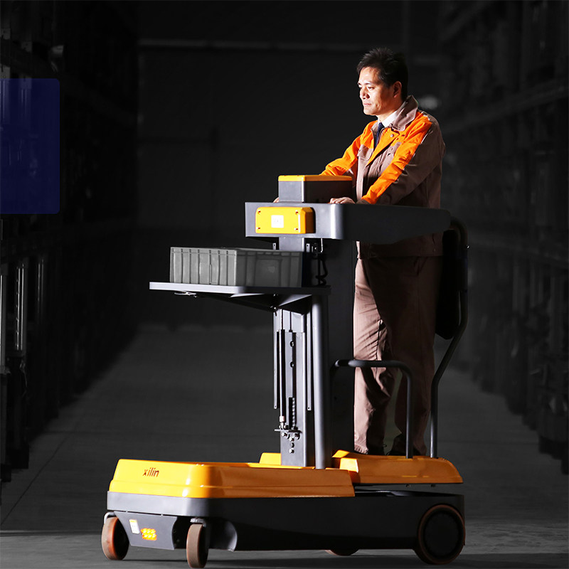 西林叉车 电动迷你拣选车opsm 拣选高度5米 生物医药基地叉车