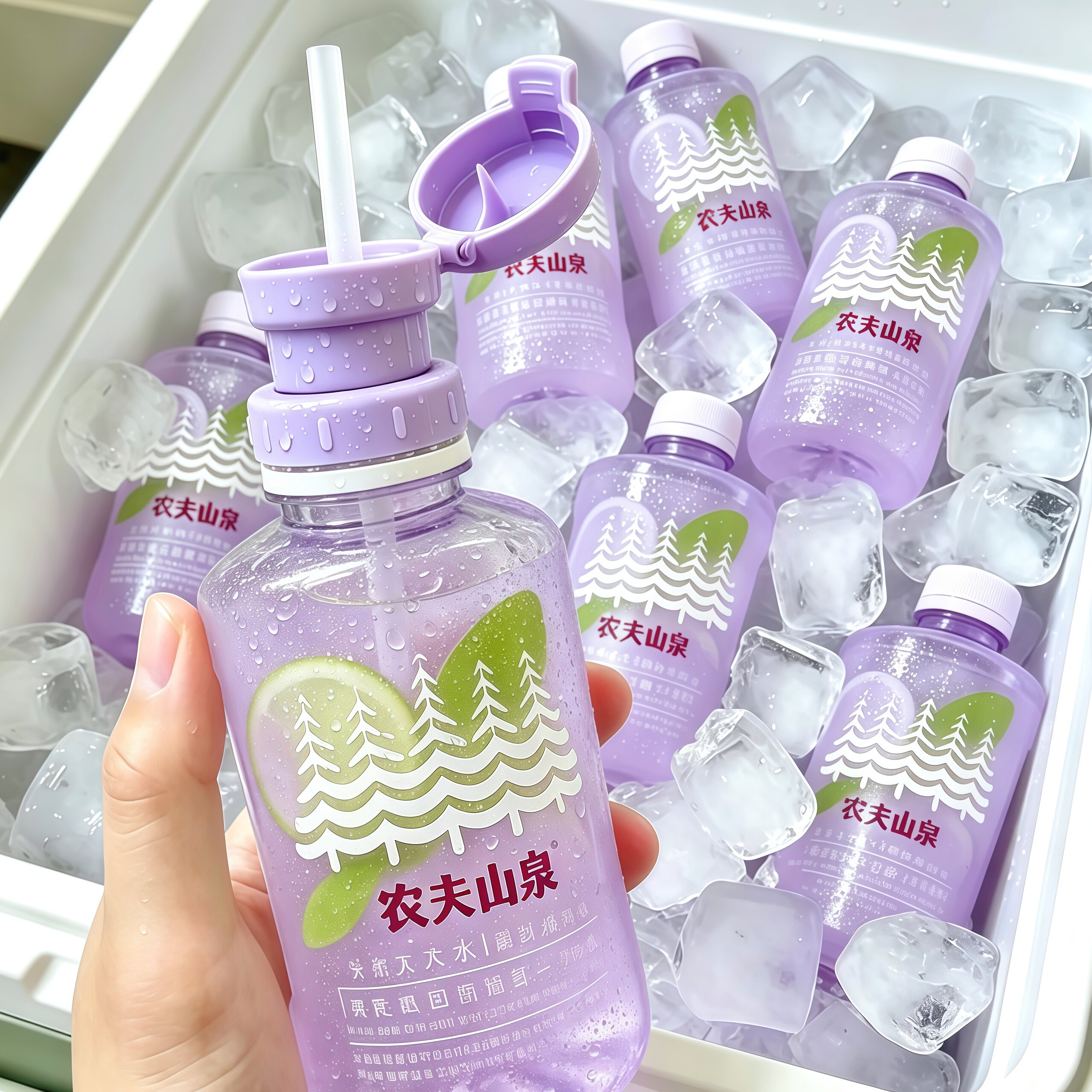 【赵露思同款吸管】转换头喝水神器矿泉水瓶盖食品级可重复使用图片