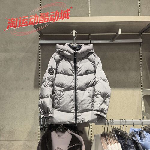 NEW BALANCE NB26冬男女童儿童中性款中长款羽绒服ND7PG4E163