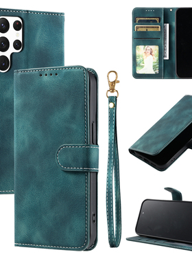 适用三星s24ultra手机壳s23翻盖s24+全包note20防摔s22保护s10套24plus皮套s21FE插卡s23男55女note9高级A15G