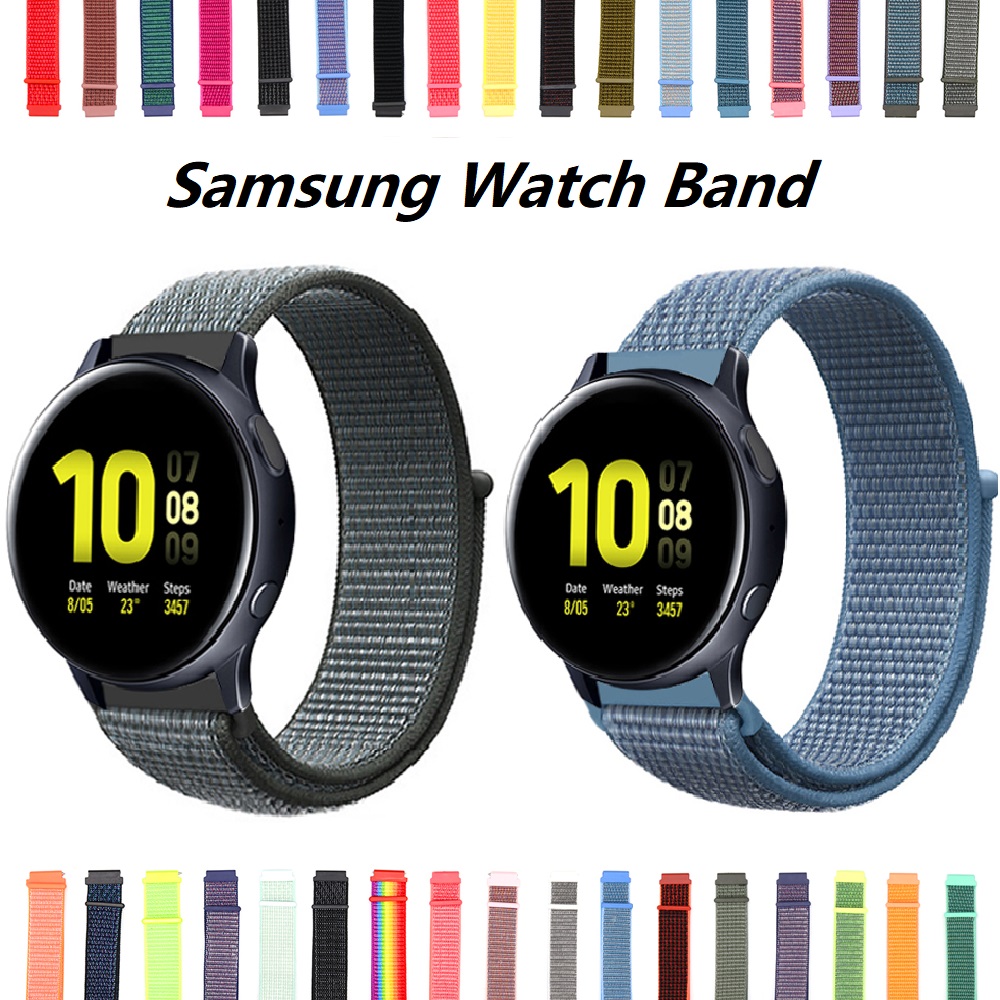 22mm/20mm Nylon Strap for Samsung Galaxy Watch 5/4 40/44mm 3