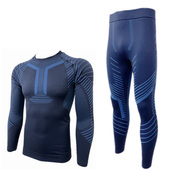 滑雪徒步套装 出口德国男士 排汗速干衣户外健身跑步运动紧身衣长袖