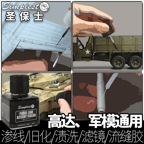 渗线液Simplest圣保士旧化效果液