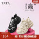 2024冬新款 Tata他她休闲厚底老爹鞋 女显瘦增高炸街运动鞋 WZM05CM4