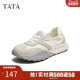 2025年新款 TATA他她厚底休闲阿甘鞋 女复古透气芭蕾运动鞋 CM703BM5