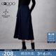 G2000女2025秋冬女士高腰百搭休闲裤 商场同款 多面弹性 裙裤