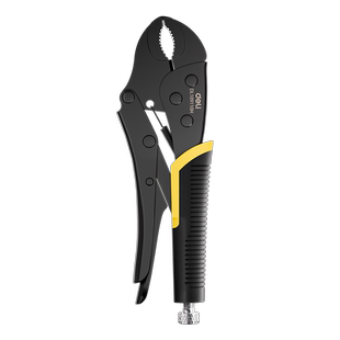 得力大力钳子多功能万用工业级压力钳夹钳固定卡钳工具加力钳大口